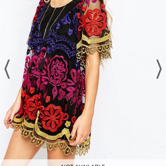 Jen’s Pirate Booty Autumn ombré lace dress - Picture 2 of 10